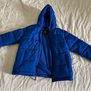 Swiss Tech Royal Blue Puffer Jacket